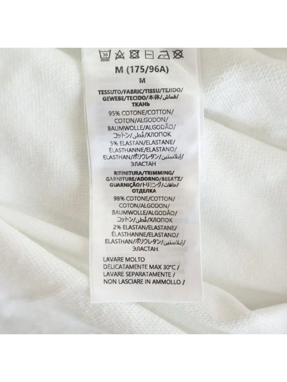Gucci Collar Logo S Polo Color Short Sleeve Shirt White